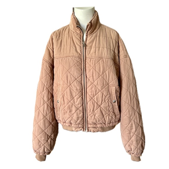 Blank NYC Jackets & Blazers - BlankNYC Cropped Quilted Jacket